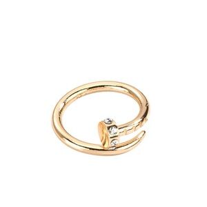 Park Lane Crest Ring Gold Size 9